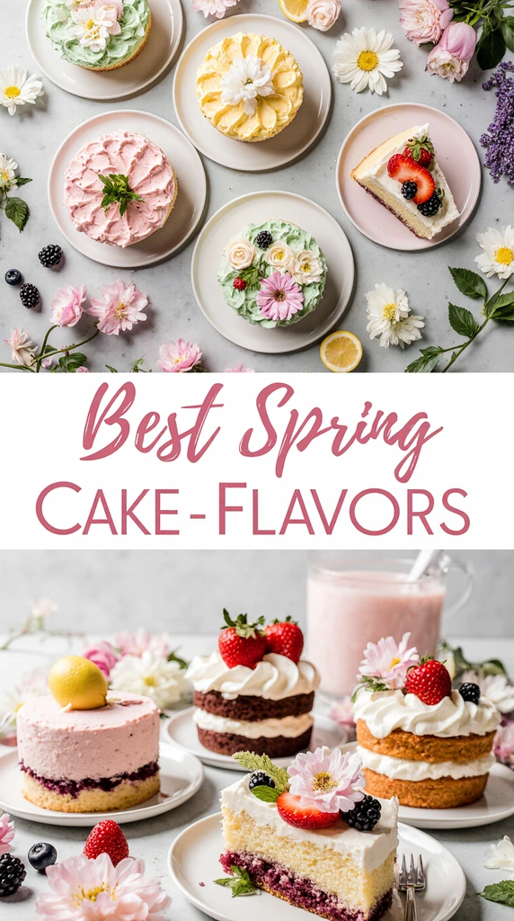 Best Spring Cake Flavors