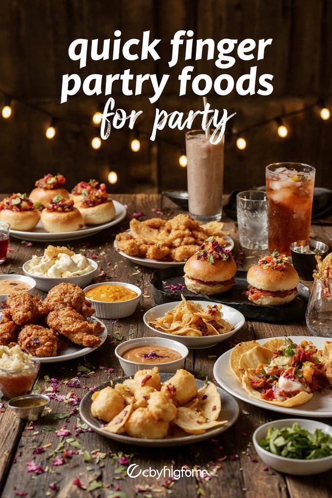 Quick Finger Foods for Party