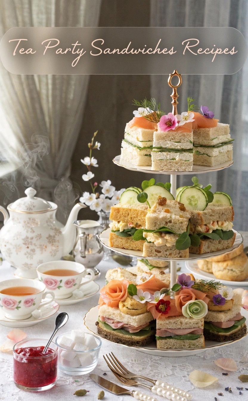 tea party sandwiches